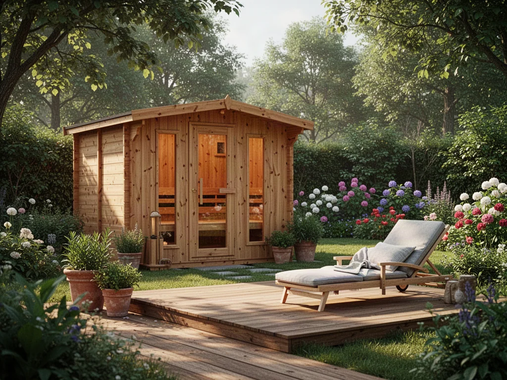 Drewniana sauna ogrodowa – jak dopasować model do działki i sposobu korzystania?